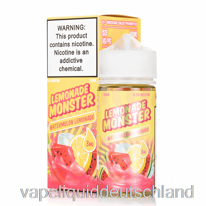 Wassermelonenlimonade – Limonadenmonster – 100 Ml 6 Mg Vape-Flüssigkeit